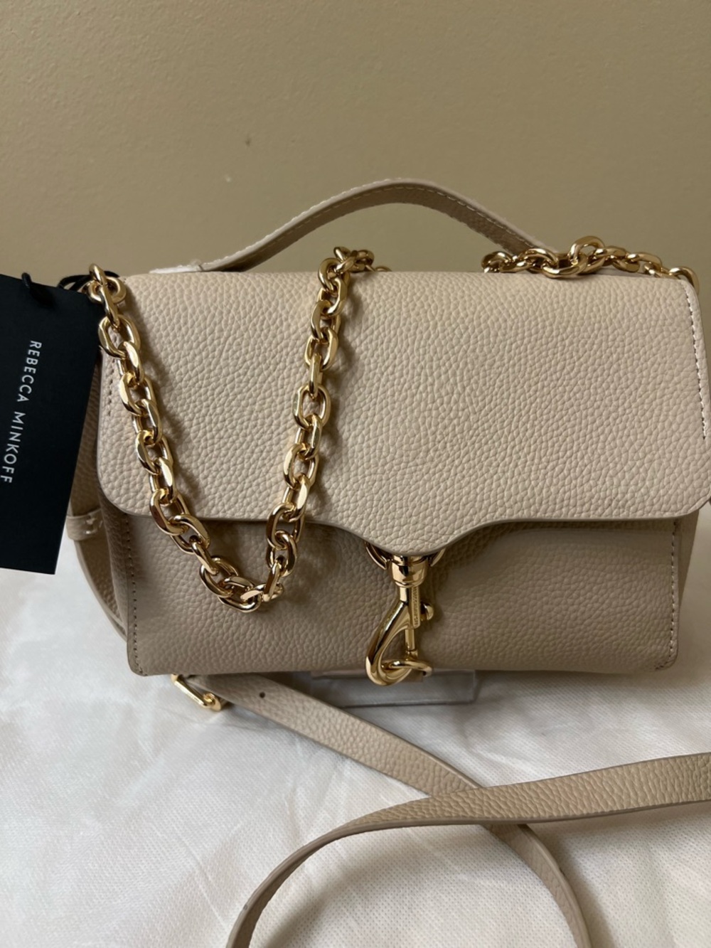 Rebecca Minkoff 3 Wasy Wear Leather Crossbody NWT - Picture 5 of 15